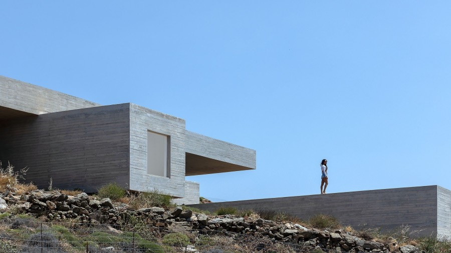 Ένα μοναδικό pool house στην Τήνο με φουτουριστικό design - Φωτογραφία 1