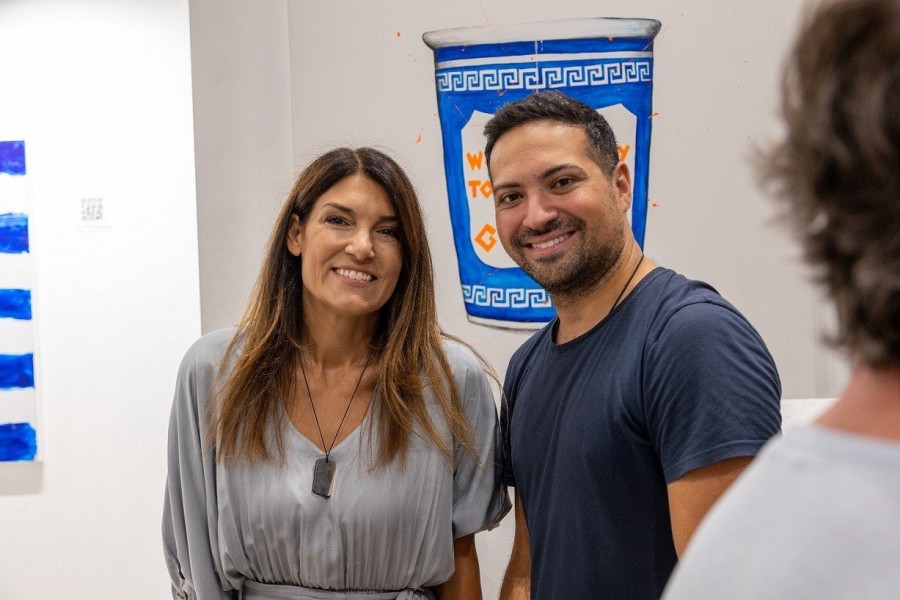 Άρωμα Ελλάδας στη Νέα Υόρκη με την επιτυχημένη έκθεση της Καρολίνας Ροβύθη  - Φωτογραφία 6