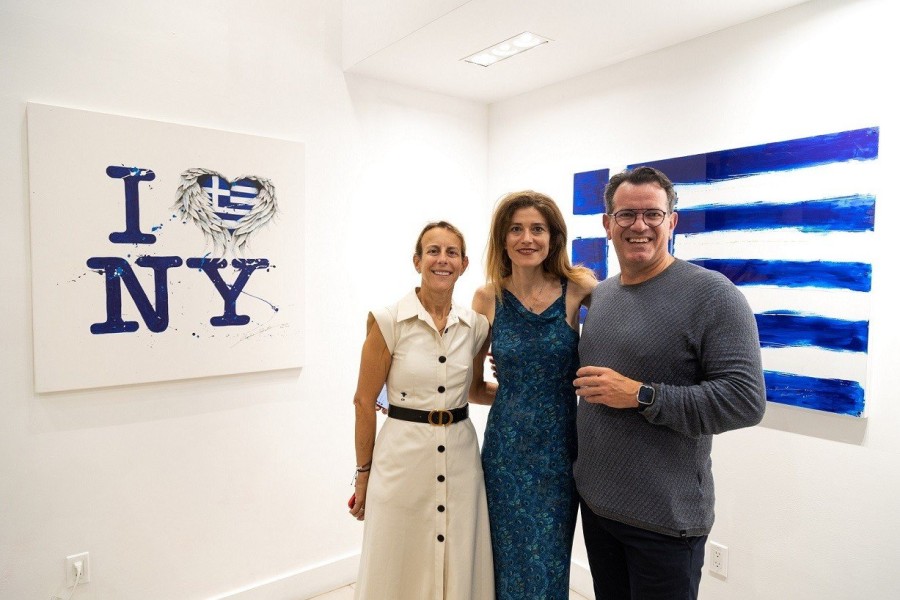 Άρωμα Ελλάδας στη Νέα Υόρκη με την επιτυχημένη έκθεση της Καρολίνας Ροβύθη  - Φωτογραφία 5