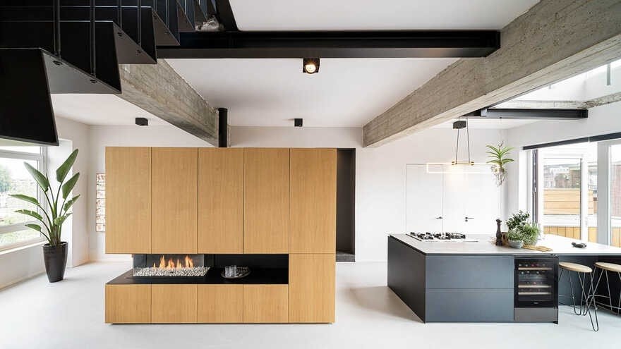 Το Cool Loft στο Rotterdam είναι ένας βιομηχανικός χώρος που μετατράπηκε σε μια σύγχρονη κατοικία - Φωτογραφία 2