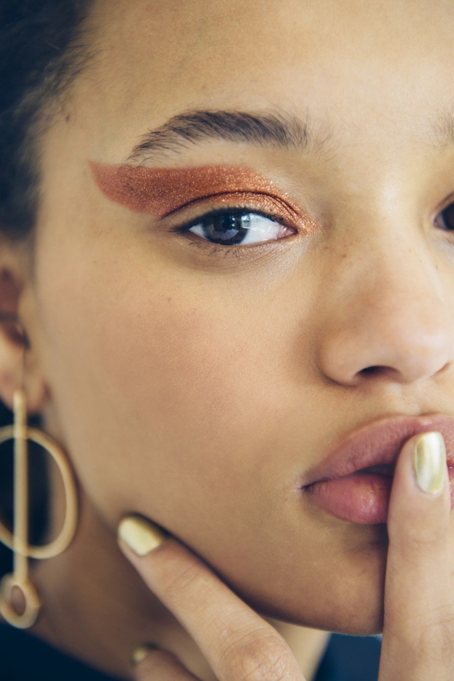 Glitter eyeliner