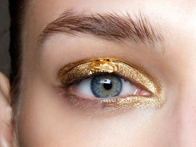 Χρυσό glitter 