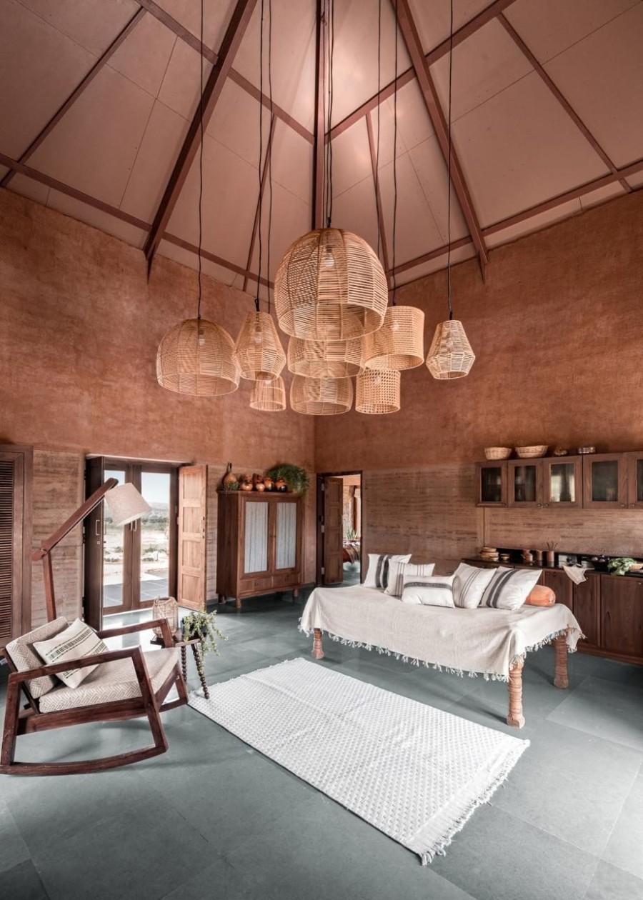 Το Mud House στην Ινδία είναι ένα πρότυπο παραδοσιακής κατοικίας που βασίζεται στον sustainable σχεδιασμό - Φωτογραφία 3