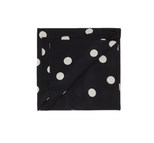  Polka-dot silk foulard 
