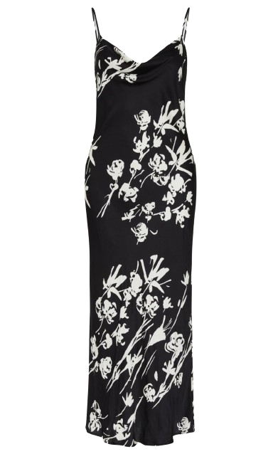  Muted flowers cami dress 