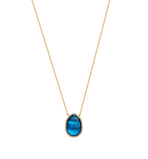  Big Luna diamond necklace 