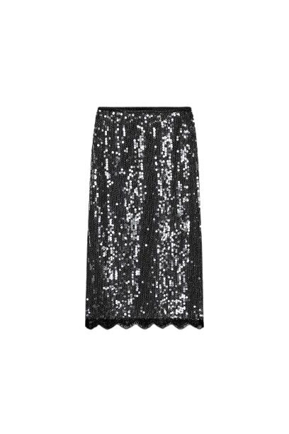  Sequined skirt 