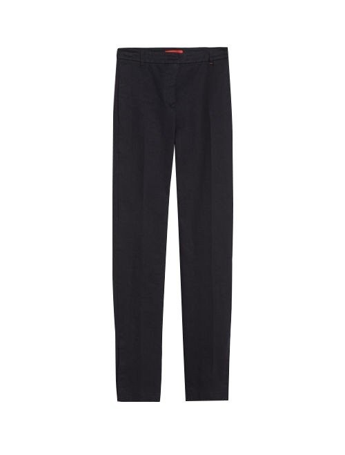  Dark blue new straight fit jeans 