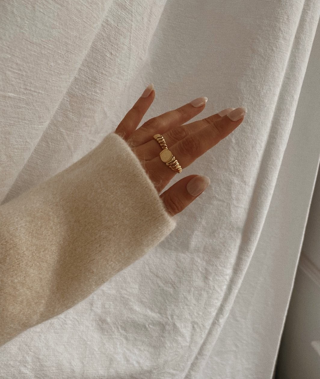 white nails