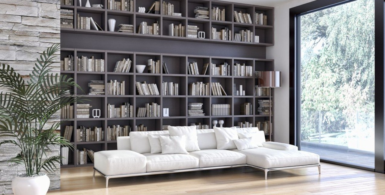 Βιβλιοθήκη σπιτιού: Τα κορυφαία tips οργάνωσής της 