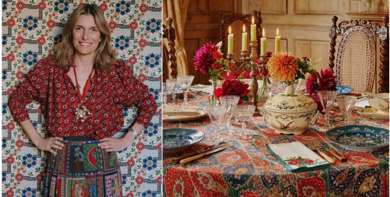 Η Martina Mondadori παρουσιάζει τo απόλυτο Holiday Cabana tableware σκηνικό 