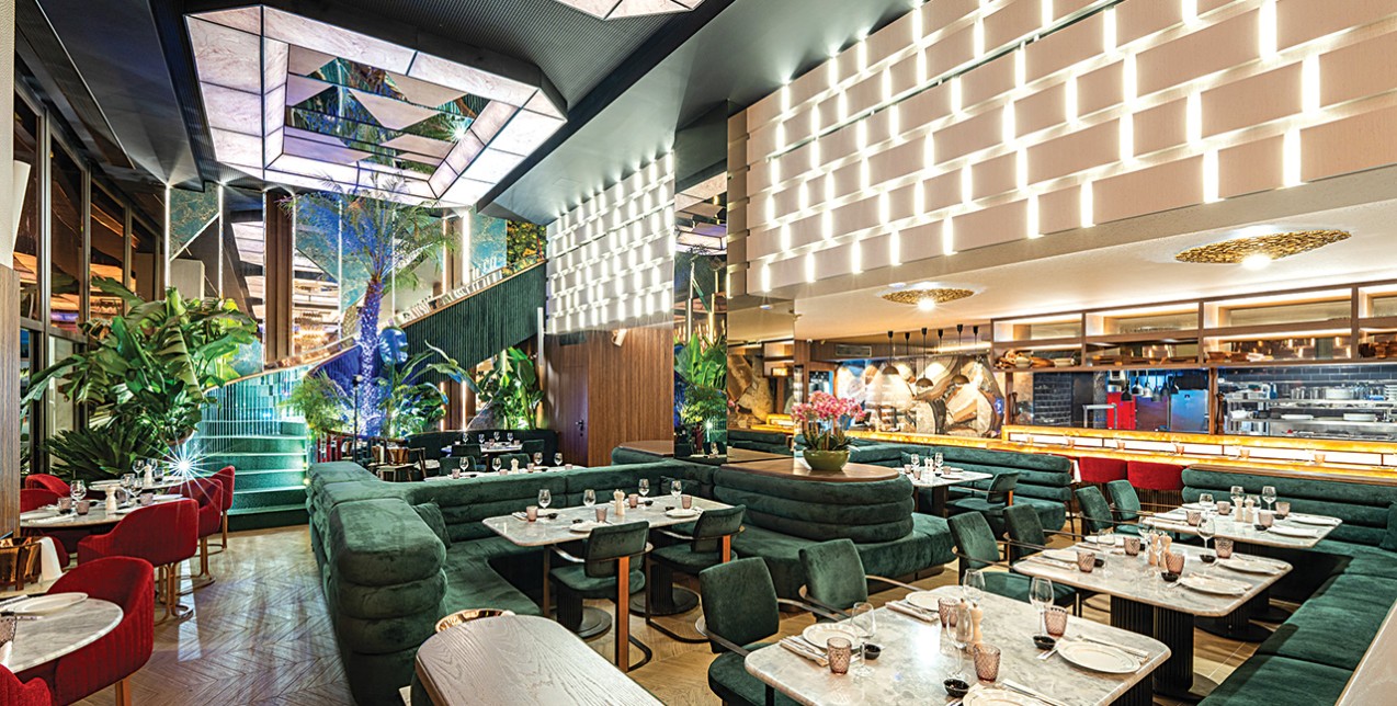 Εδώ θα βρείτε ένα σκηνικό χριστουγεννιάτικης αίγλης που συνδυάζεται με μια μοναδική εμπειρία φαγητού