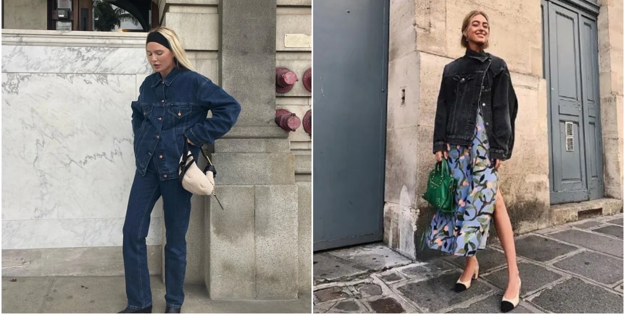 5+1 fashionable τρόποι για να φορέσετε το denim jacket σας φέτος