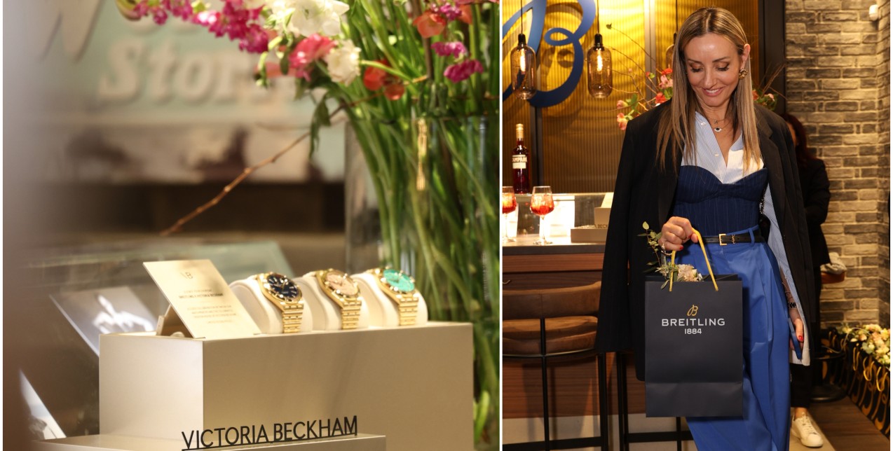 Breitling x Victoria Beckham: Το κοσμοπολίτικο launch party στο κέντρο της Αθήνας 