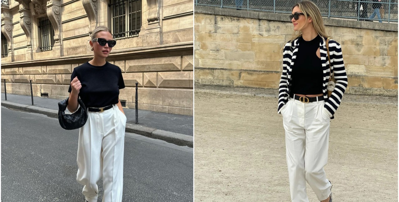 Πώς να φορέσετε ένα λευκό παντελόνι με 5 διαφορετικούς τρόπους