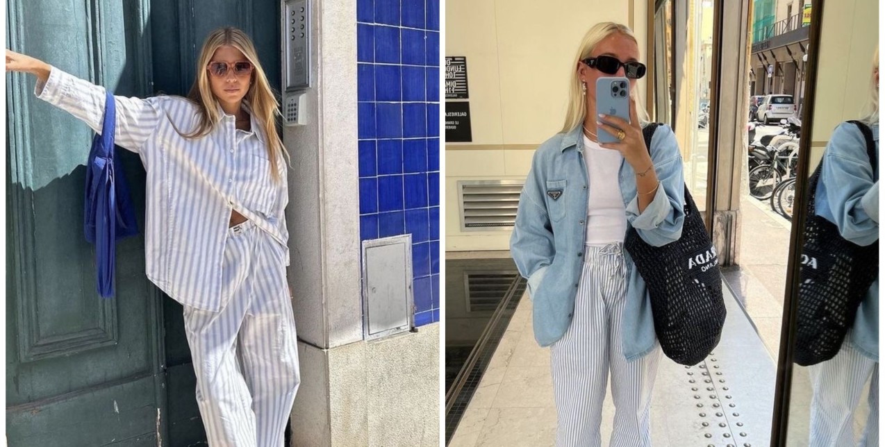 Πώς να συνδυάσετε το διάσημο pyjama pant ακόμα κι εκτός σπιτιού