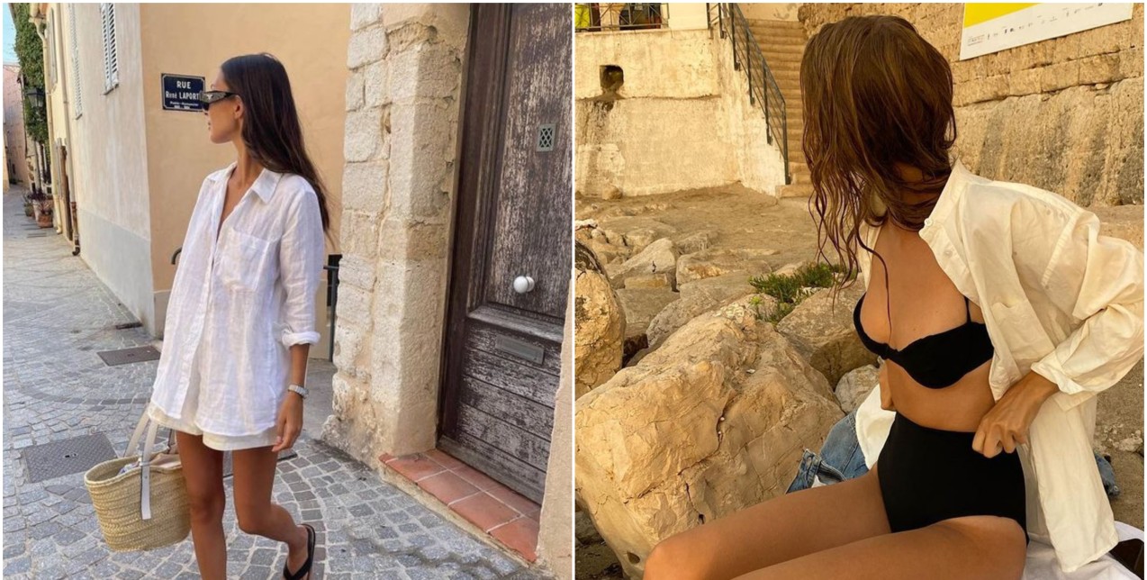 Linen shirt: Το hero piece του καλοκαιριού που φοριέται από το πρωί ως το βράδυ