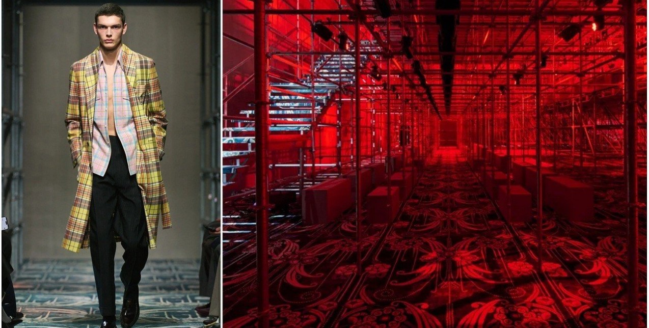 Milan Fashion Week: Το εντυπωσιακό σκηνικό του men's show της Prada ήταν μια εξερεύνηση των αντιθέσεων