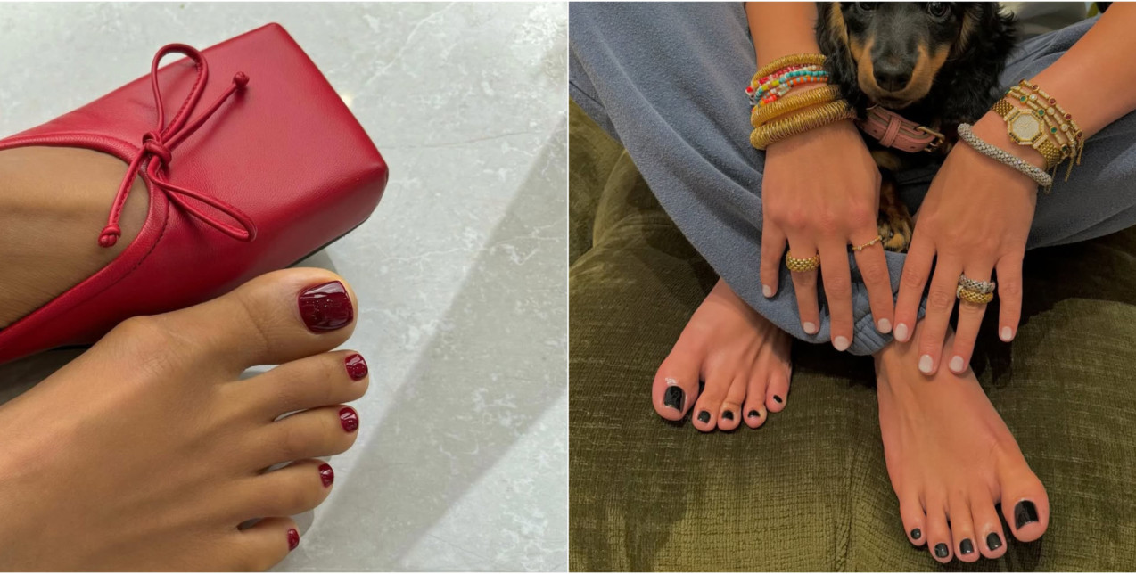 5+1 αποχρώσεις pedicure που φαίνονται εξαιρετικά κομψές