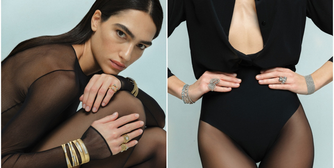 Τα πιο λαμπερά, κομψά και πολυτελή κοσμήματα σε ένα super stylish editorial με την υπογραφή του GLOW