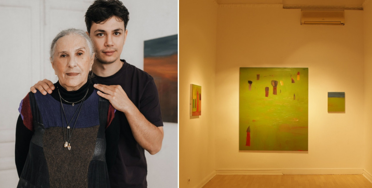 Λόλα Νικολάου x Θανάσης Δάπης: Μια διαφορετική συζήτηση γιαγιάς - εγγονού, βασισμένη στην κοινή αγάπη τους για την Τέχνη