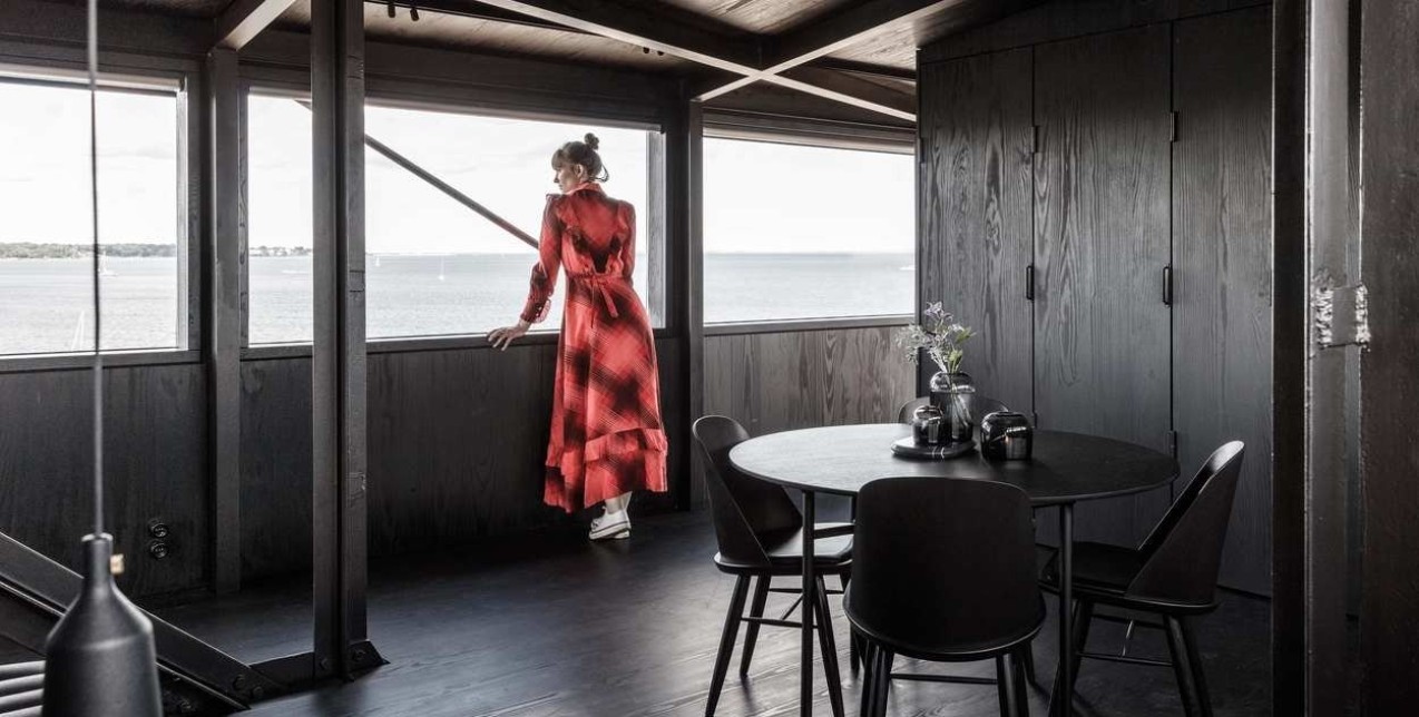  Ένα one room hotel μέσα σ' έναν γερανό στο λιμάνι της Κοπεγχάγης