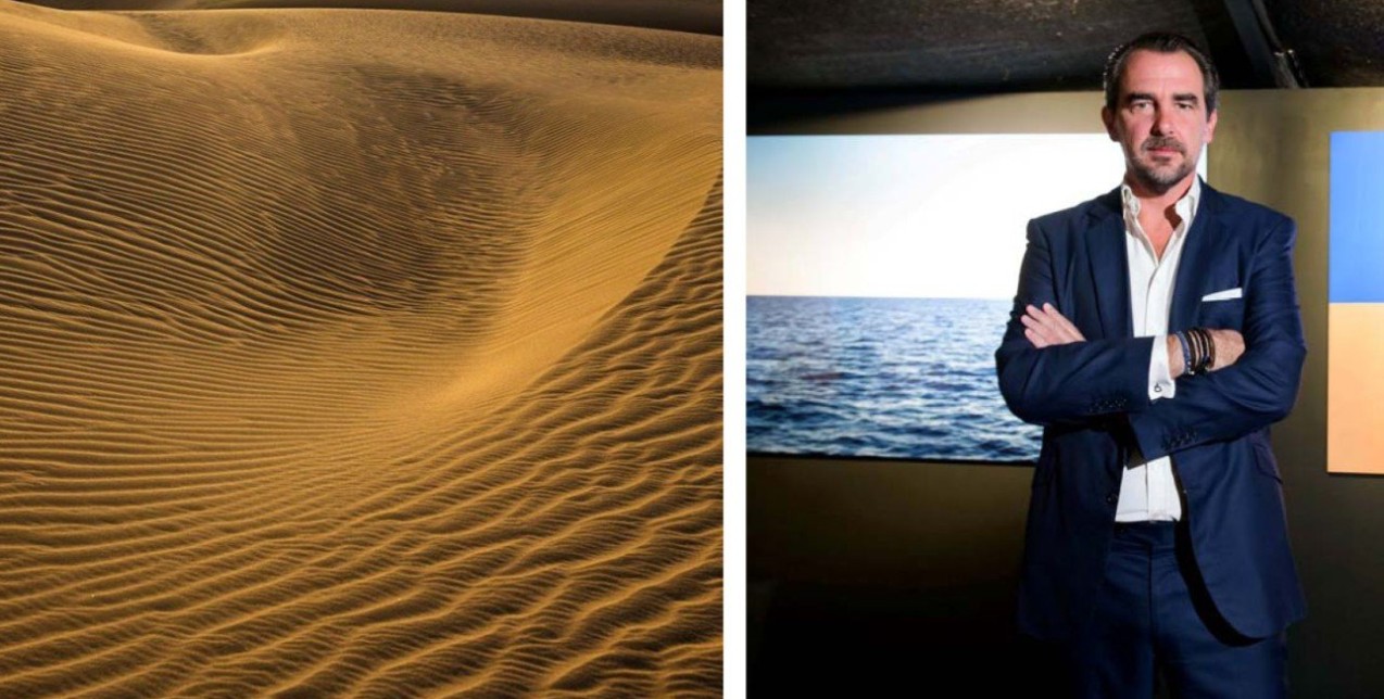 AEGEAN DESERT: Η έκθεση φωτογραφίας του Πρίγκιπα Νικόλαου