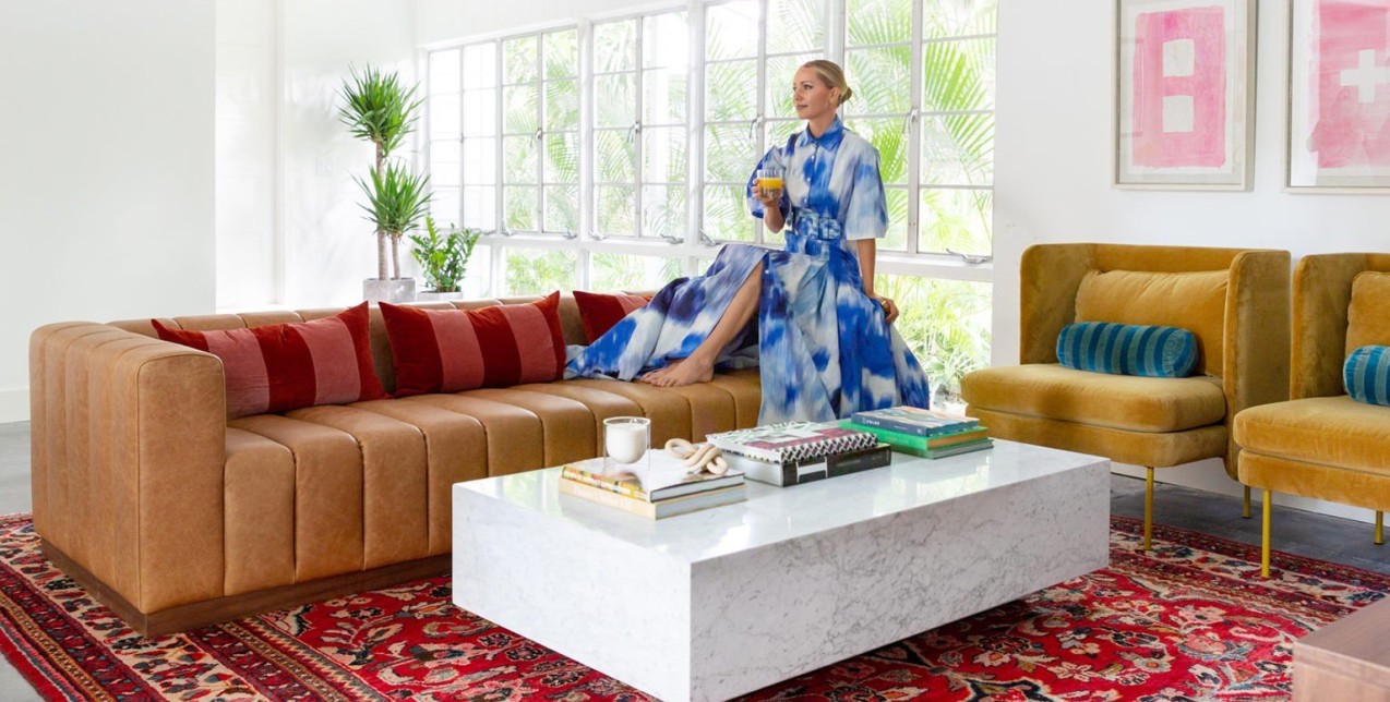 Living in Colour: Δείτε πώς η blogger Blair Eadie μεταμόρφωσε απίστευτα το σπίτι της στη Florida