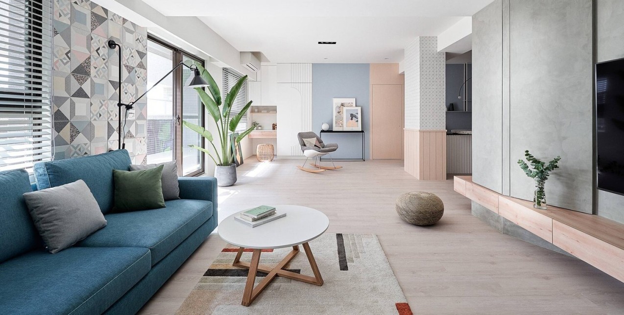 The Power of Pastels: Ένα αιθέριο & ευήλιο διαμέρισμα στην πόλη Taipei της Taiwan