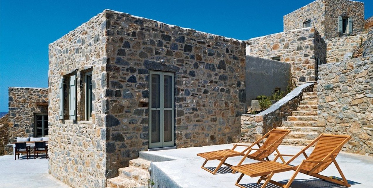 Μια πέτρινη κατοικία στη Σέριφο μοιάζει η ιδανική καλοκαιρινή απόδραση 