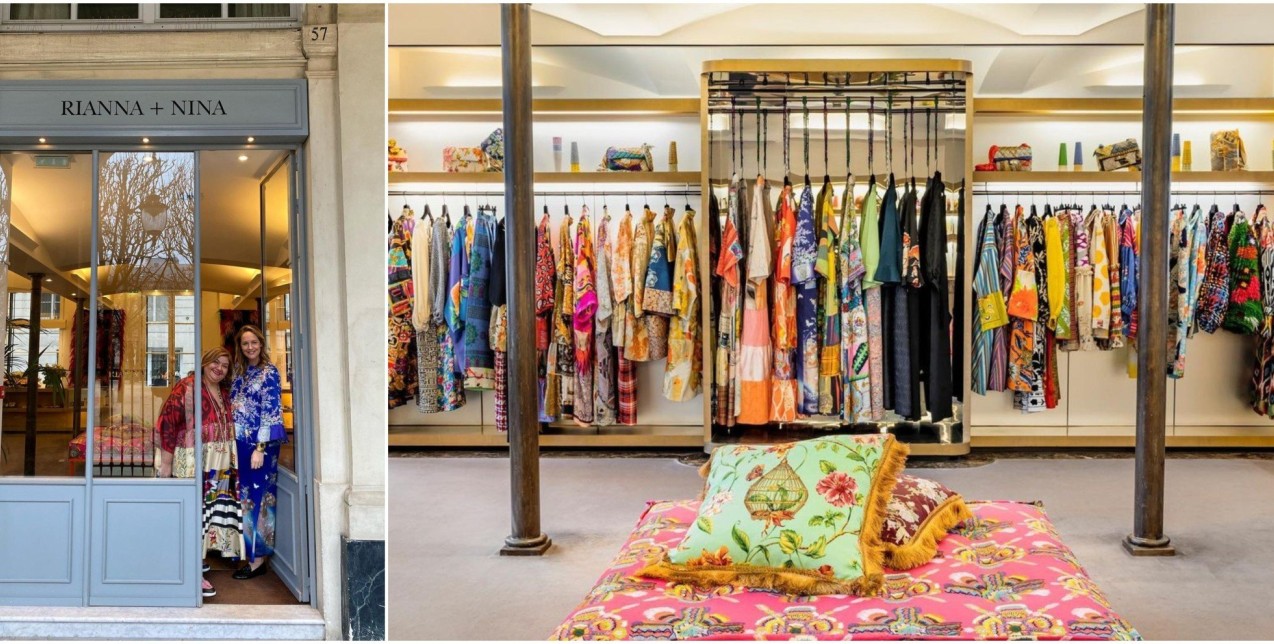 Exclusive: Η Rianna Kounou, ξετυλίγει την ιστορία του brand Rianna+Nina και μας λέει πώς οι δημιουργίες του ντύνουν τις σειρές “Emily in Paris” και “...And just like that”