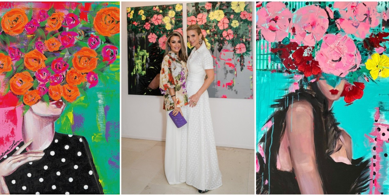 Athenian vibes: Τα εγκαίνια της 1ης ατομικής έκθεσης της Marina Leon, «My Secret Garden», στέφθηκαν από απόλυτη επιτυχία 
