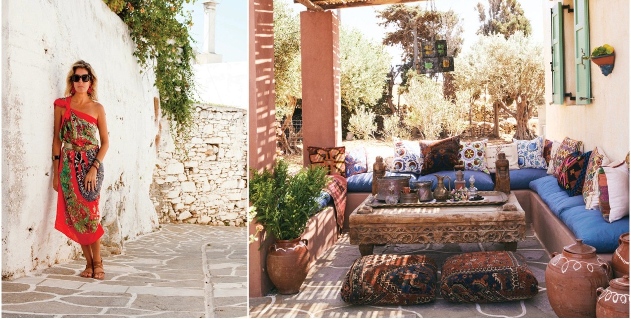 Η tastemaker Andria Mitsakos αφηγείται την εξέλιξη του δικού της καταφυγίου στην Πάρο