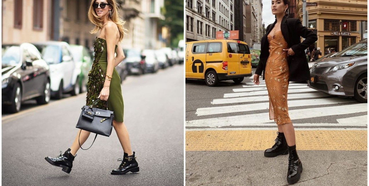 Party φορέματα και αρβύλες: Ο συνδυασμός που θα βλέπουμε παντού τον χειμώνα 