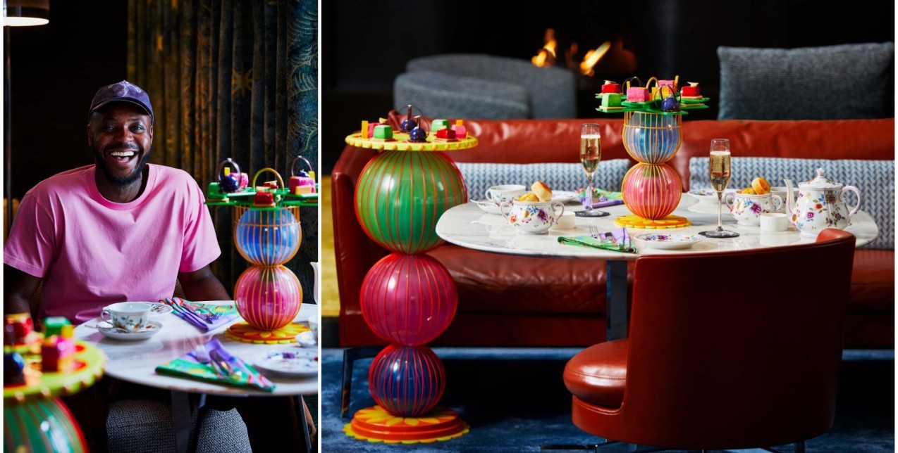 To Bulgari Hotel στο Λονδίνο γιορτάζει τη 10η επέτειό του σε συνεργασία με τον πολυδιάστατο σχεδιαστή Yinka Ilori