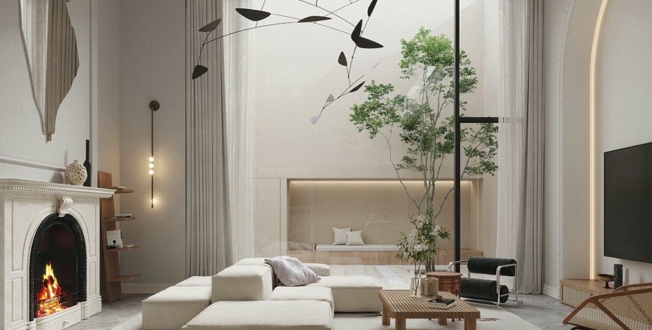 Tips για να κάνετε το σαλόνι σας να δείχνει μεγαλύτερο 