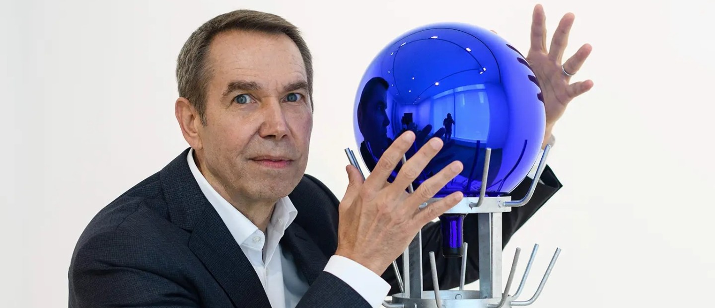 Ο Jeff Koons στέλνει την τέχνη του στο διάστημα 