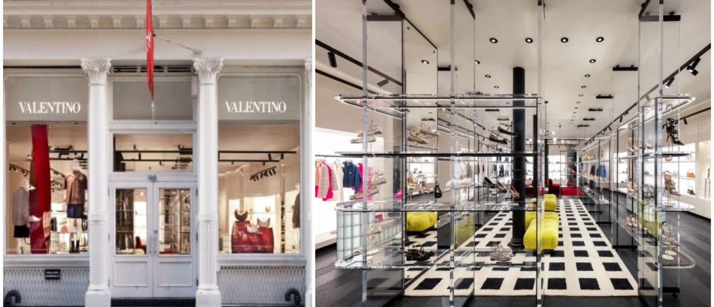 Ο Valentino ανοίγει ξανά την boutique του στο SoHo και το γιορτάζει μ' ένα Pink PP Pop-up Café