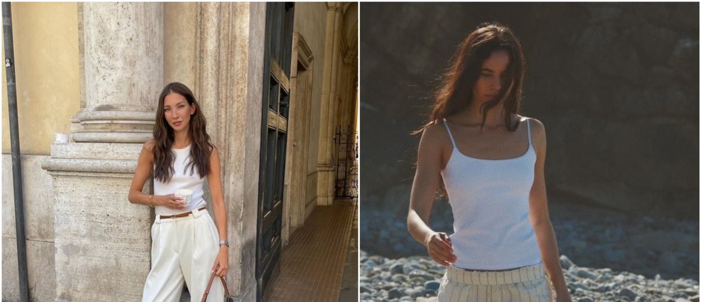 Summer staple: Τα λευκά top που αποτελούν βάση των καλοκαιρινών look