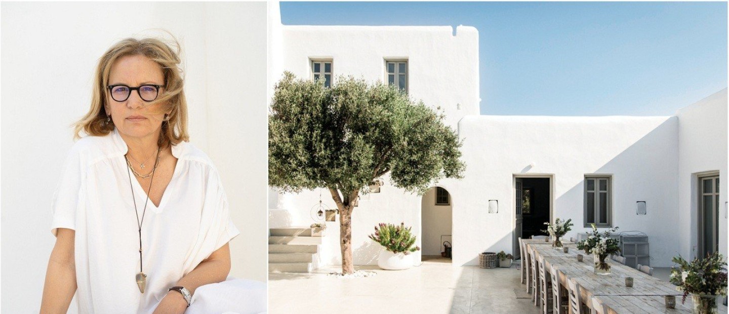 Η visual artist και φωτογράφος, Σάντρα Χωρέμη, ανοίγει τις πόρτες του υπέροχου σπιτιού της στην Πάρο