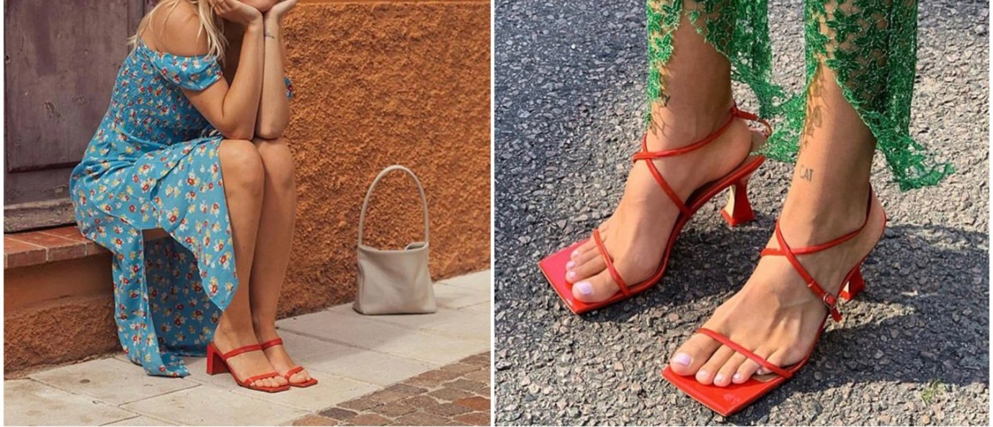 Summer Sandals: Αυτή η έντονη απόχρωση αντικαθιστά τα μαύρα πέδιλα φέτος