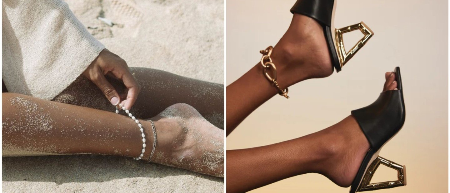 Anklets are back: Τα πιο κομψά βραχιόλια για το πόδι για να επιλέξετε φέτος το καλοκαίρι
