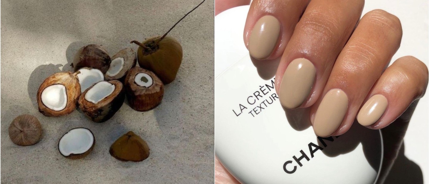 Τα Coconut Nails είναι η πιο chic τάση νυχιών που υιοθετούμε αυτόν τον Αύγουστο 