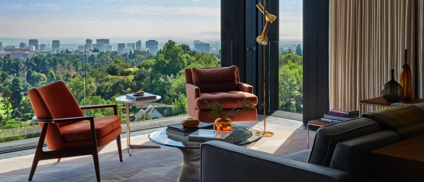 Μια λαμπερή βίλα στο Bel Air στο Los Angeles, ιδανική για πάρτι