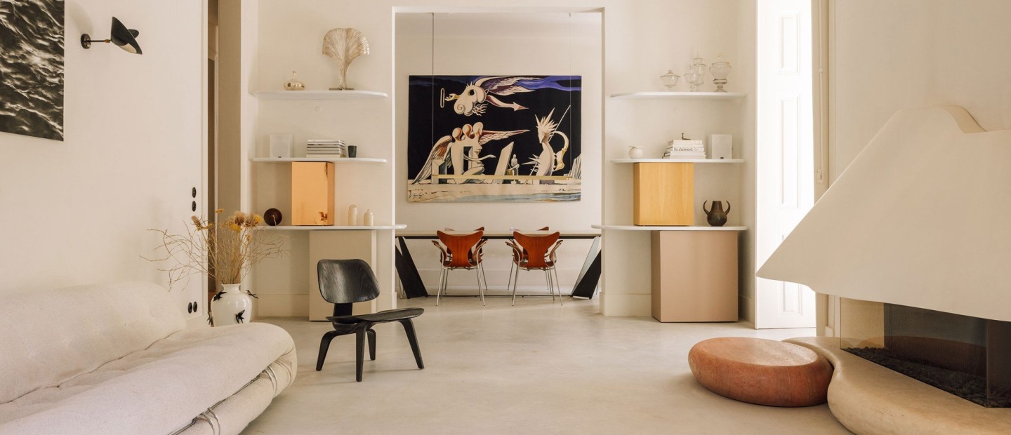 Ένα συγκλονιστικά κομψό διαμέρισμα του 19ου αιώνα στη Λισαβώνα συνδυάζει ιδανικά το μοντέρνο και το ιστορικό στοιχείο