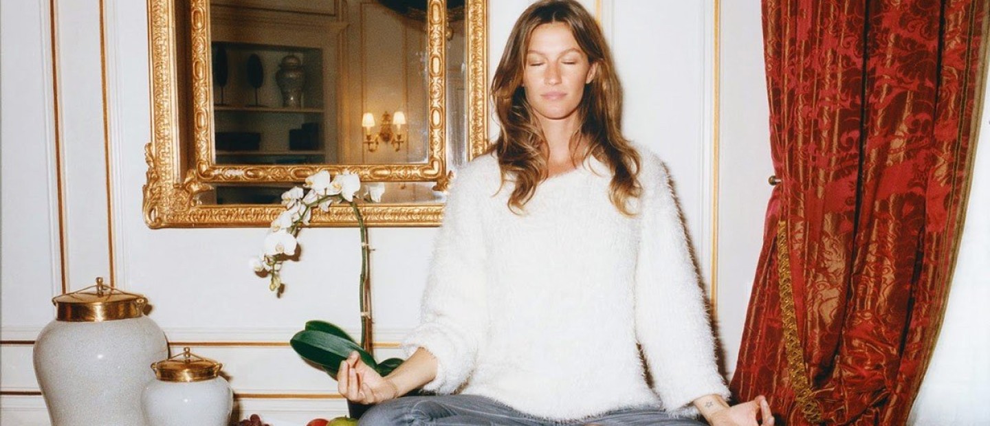 Η Gisele αποκαλύπτει τα οφέλη του διαλογισμού 