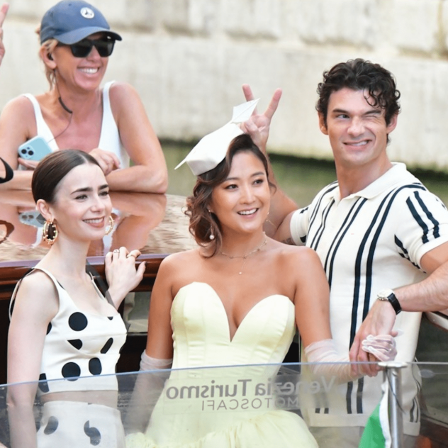 Τα εντυπωσιακά γυρίσματα της 'Emily in Paris' στη Βενετία για την πολυαναμενόμενη 5η σεζόν 