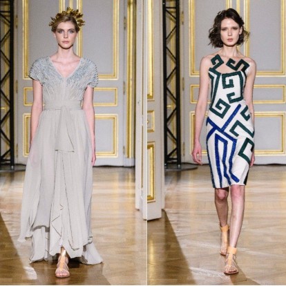 Άρωμα αρχαίας Ελλάδας έφερε ο Laskaris στην Haute Couture Fashion Week 