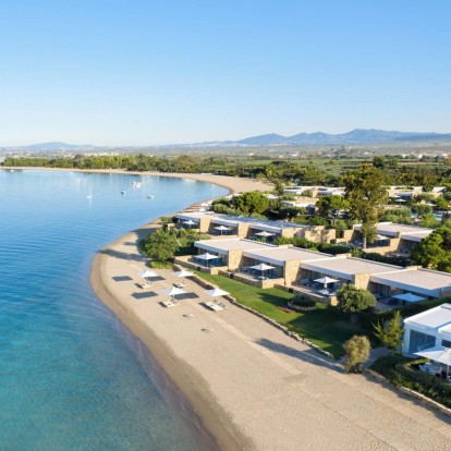 Το πρώτο θέρετρο στην Ελλάδα που έλαβε τη χρυσή πιστοποίηση LEED EBOM - μια σημαντική περιβαλλοντική διάκριση - βρίσκεται στη Χαλκιδική