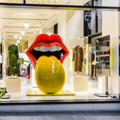 Ενθουσίασε το Rolling Stones Pop Up Store στο Λονδίνο